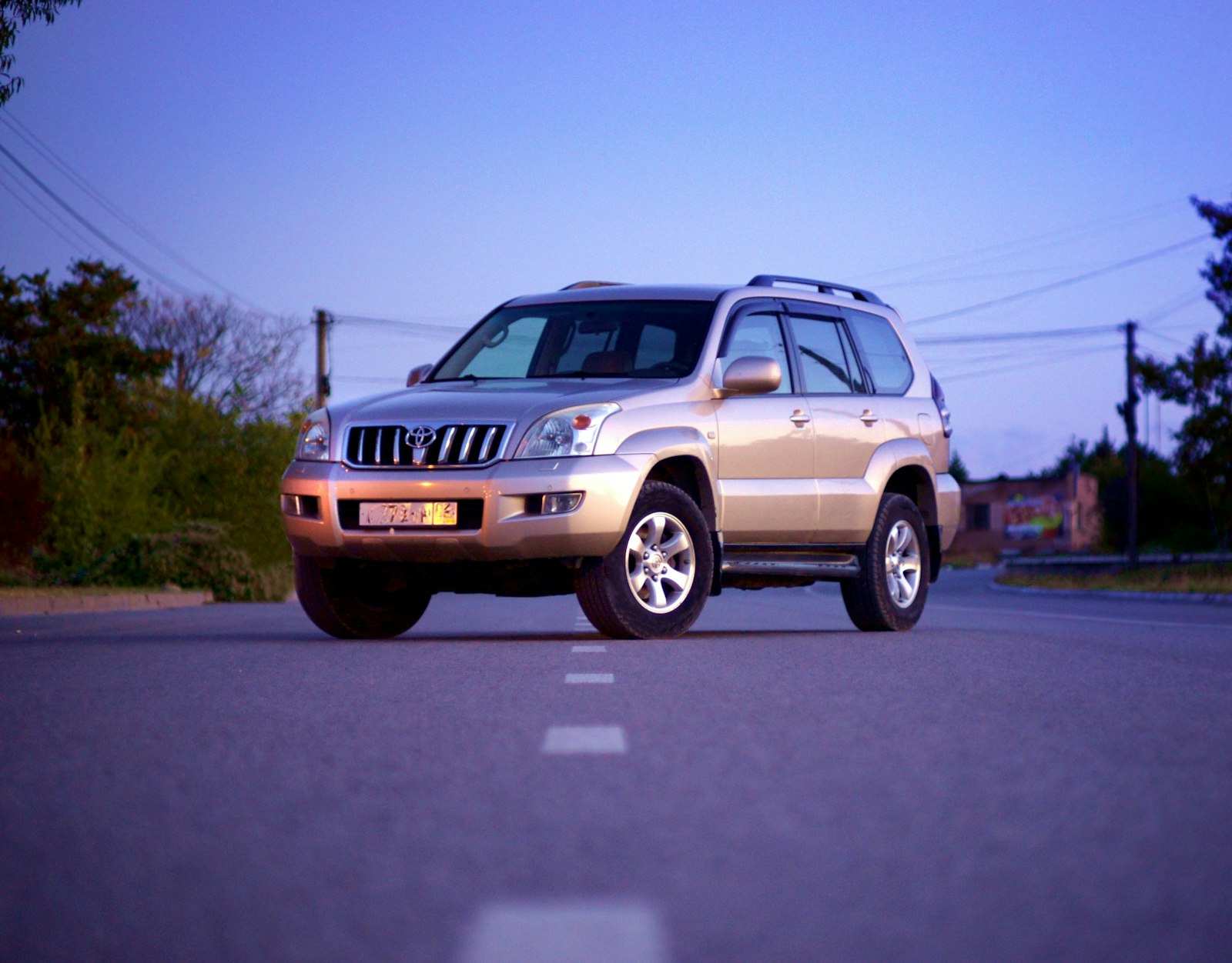 SUV sur la route